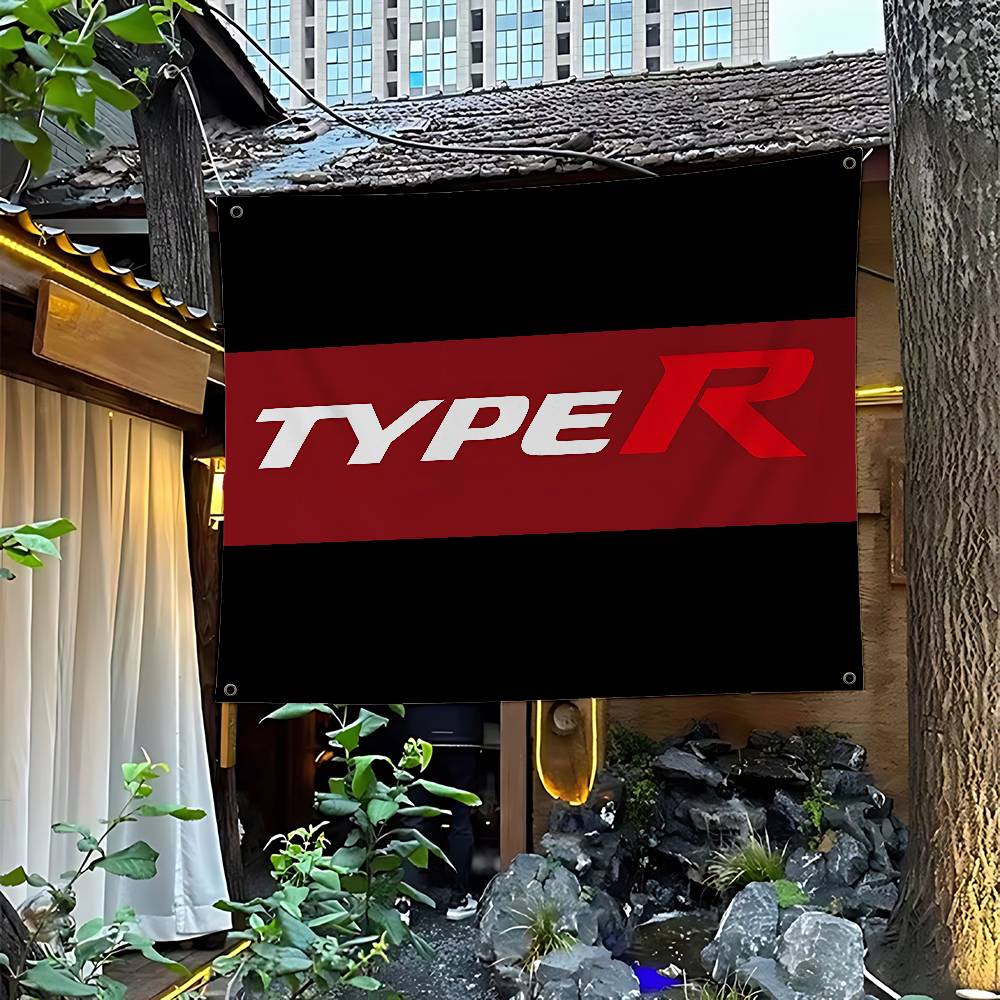 Commercial Printing Types - Drapeau publicitaire commercial de type T