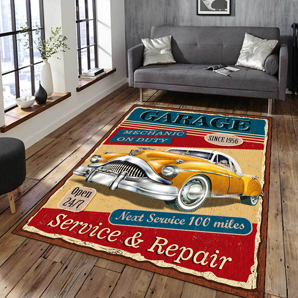 Commercial Printing Services - Affiche de voiture de moto classique