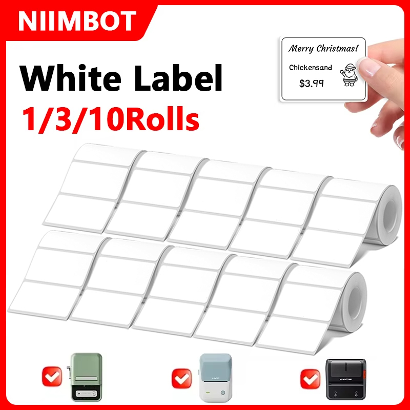 Commercial Printing Types - Niimbot – étiquettes thermiques blanches, autocollant