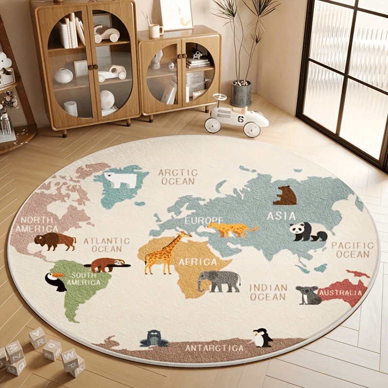 Commercial Printing Services - Tapis rond 2D le plus récent,