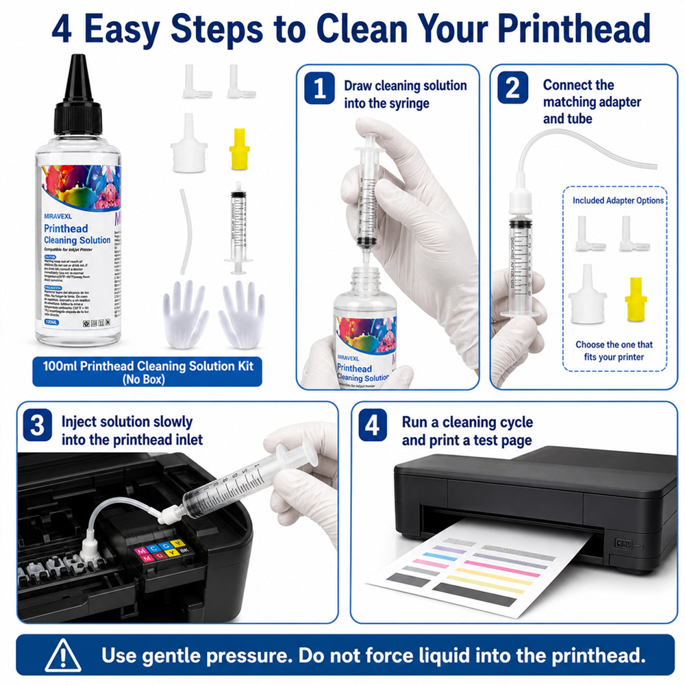 Kit de solution de nettoyage d - Print Head Cleaning Kit avis et prix