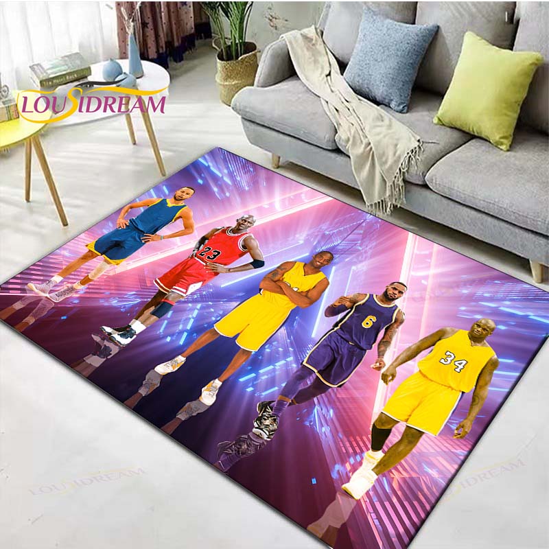 Tapis imprimé étoile de basket - Commercial Printing Services avis et prix