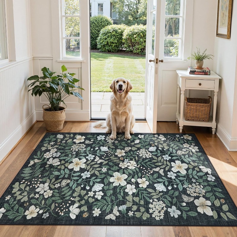 Tapis de salon à fleurs, Vinta - Printing On Commercial avis et prix