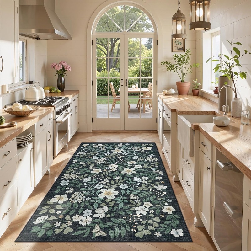Tapis de salon à fleurs, Vinta - Printing On Commercial avis et prix