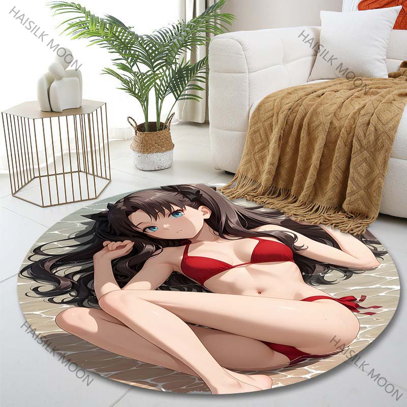 Tapis rond imprimé bikini roug - Printing On Commercial avis et prix