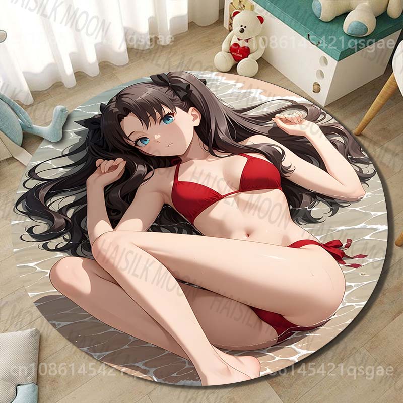 Tapis rond imprimé bikini roug - Printing On Commercial avis et prix