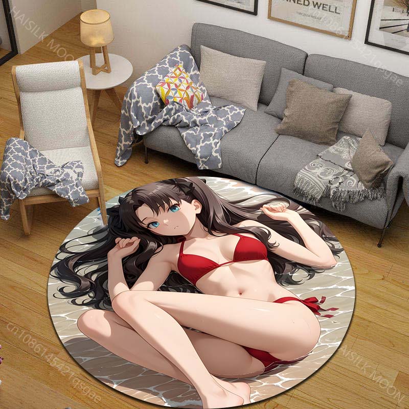 Tapis rond imprimé bikini roug - Printing On Commercial avis et prix