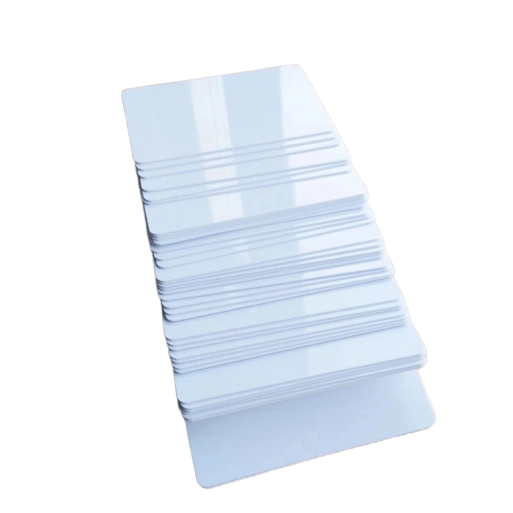 20 cartes PVC blanches brillan - Commercial Printing Services avis et prix