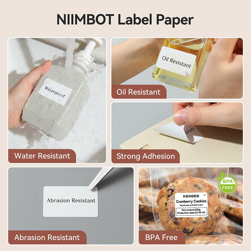 Niimbot – étiquettes thermique - Commercial Printing Types avis et prix