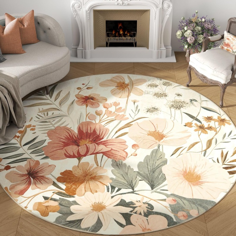 Tapis rond pour salon, style n - Printing On Commercial avis et prix