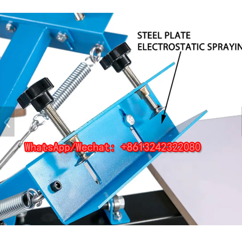 Machine de sérigraphie 4 coule - Commercial Printing Types avis et prix