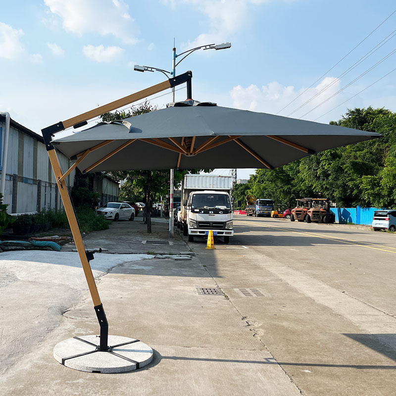 Parasols d'extérieur en alumin - Commercial Printing Types avis et prix