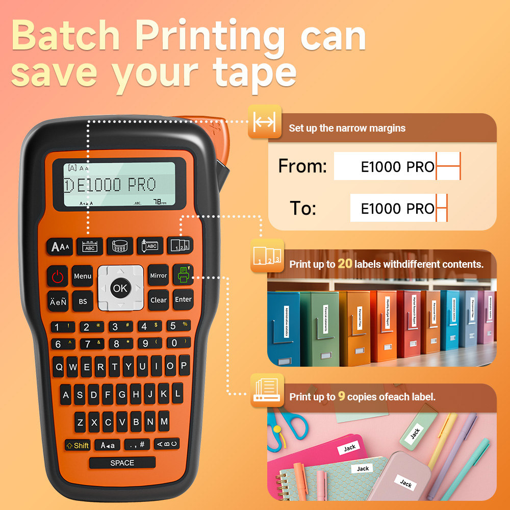Imprimante d'étiquettes E1000  - Commercial Printing Types avis et prix