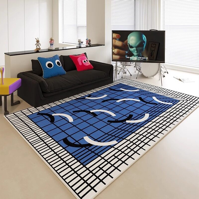Tapis de salon à imprimé abstr - Printing On Commercial avis et prix