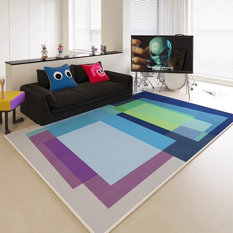 Tapis de salon à imprimé abstr - Printing On Commercial avis et prix