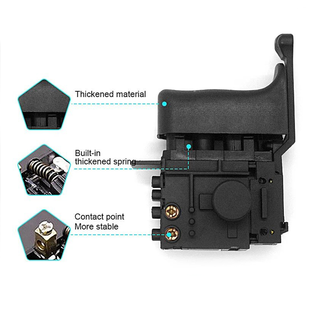 Interrupteur de remplacement p - Makita Drill Hp1640 avis et prix