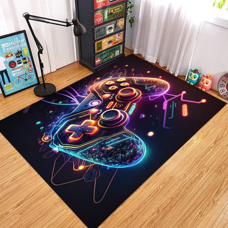 Tapis de jeu Neon Glow, tapis  - Commercial Printing Services avis et prix