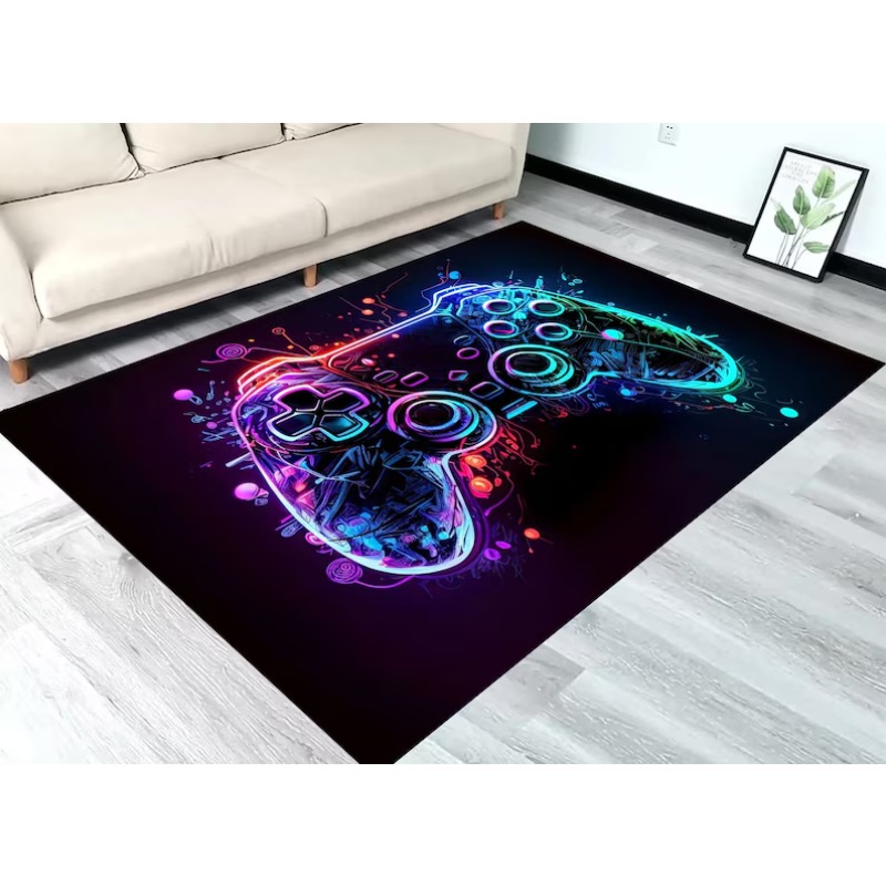 Tapis de jeu Neon Glow, tapis  - Commercial Printing Services avis et prix