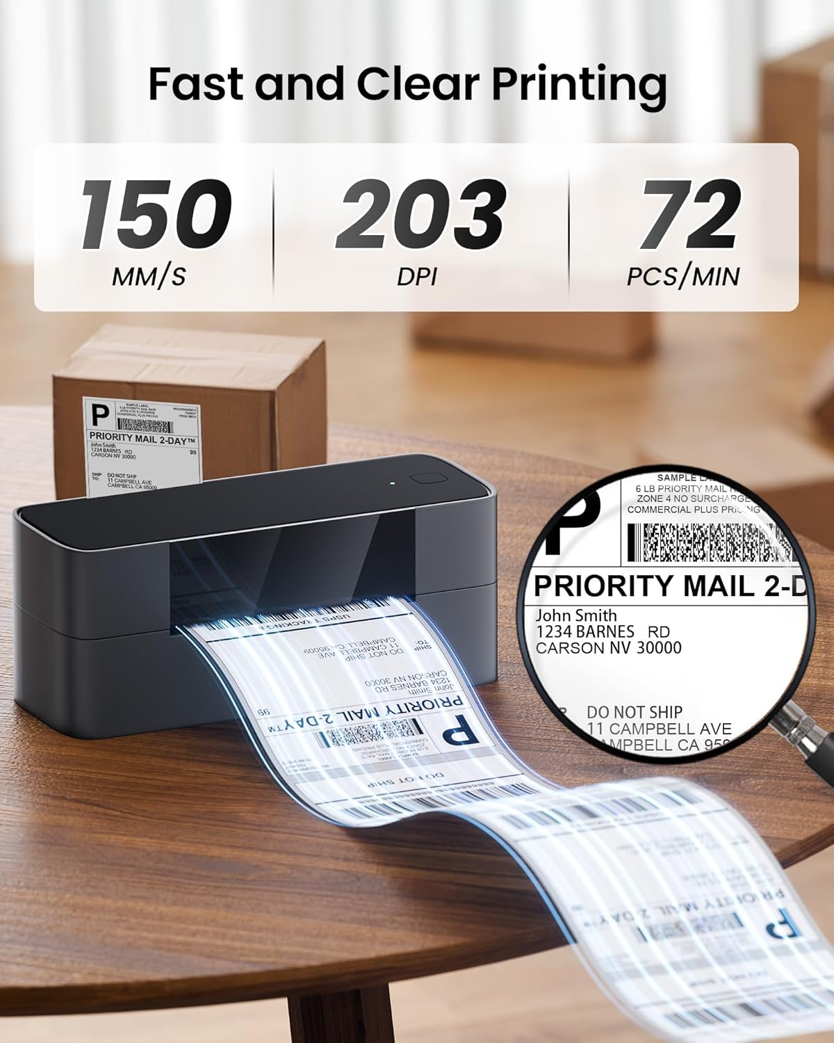 Imprimante d'étiquettes d'expé - Commercial Printing Types avis et prix