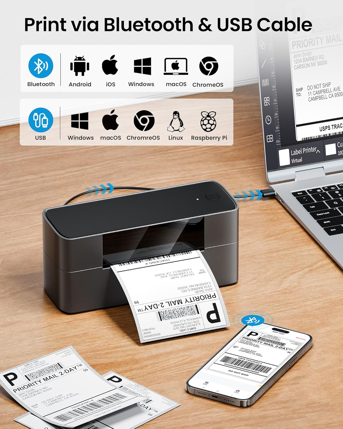Imprimante d'étiquettes d'expé - Commercial Printing Types avis et prix